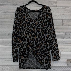Boutique Cheetah Top